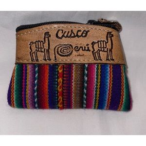🌸✨NEW Authentic Alpaca Peruvian Colorful Handmade Coin Purse